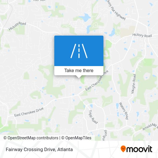 Mapa de Fairway Crossing Drive