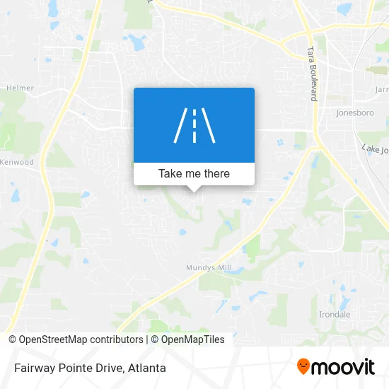 Fairway Pointe Drive map