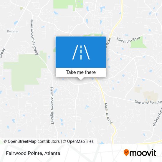 Mapa de Fairwood Pointe