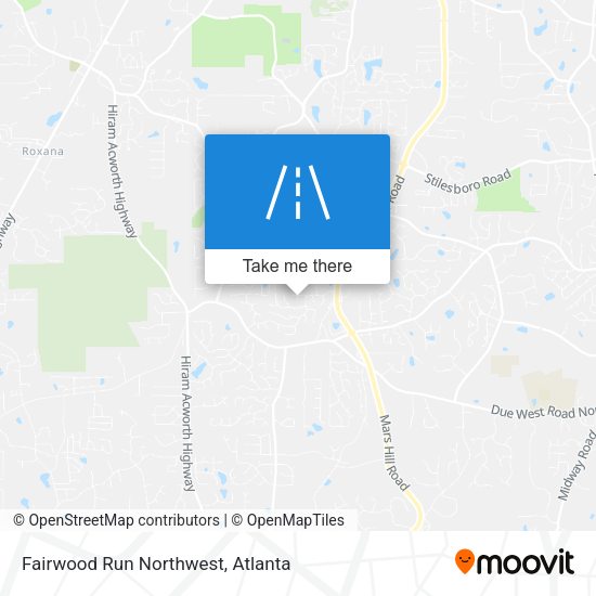 Mapa de Fairwood Run Northwest