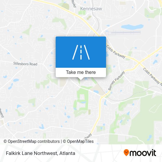 Mapa de Falkirk Lane Northwest