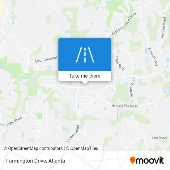 Farmington Drive map