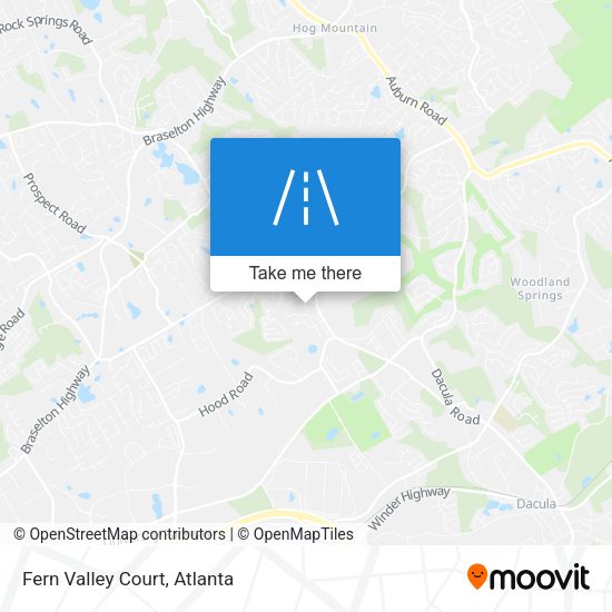 Mapa de Fern Valley Court