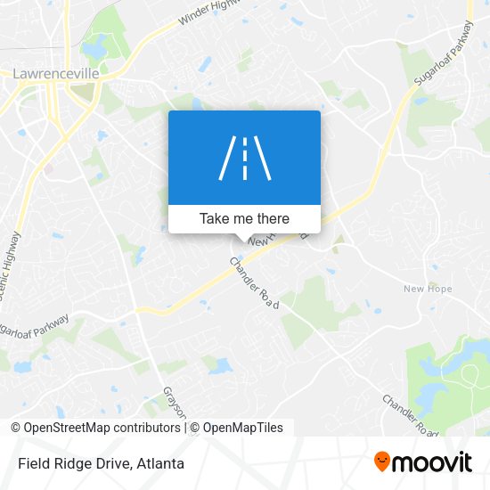 Mapa de Field Ridge Drive