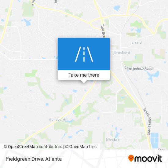 Mapa de Fieldgreen Drive