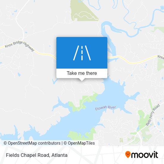 Mapa de Fields Chapel Road