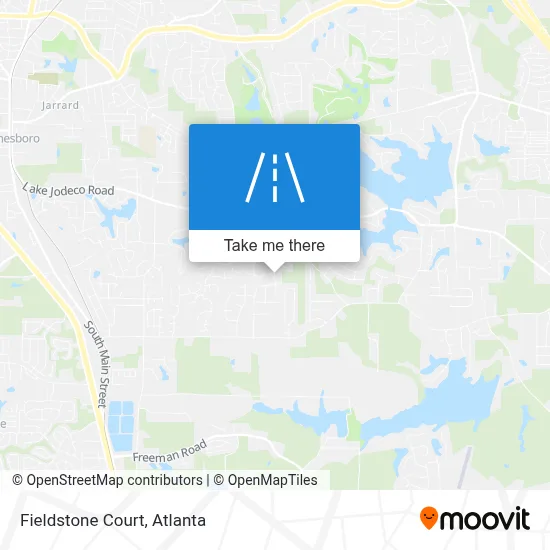 Fieldstone Court map