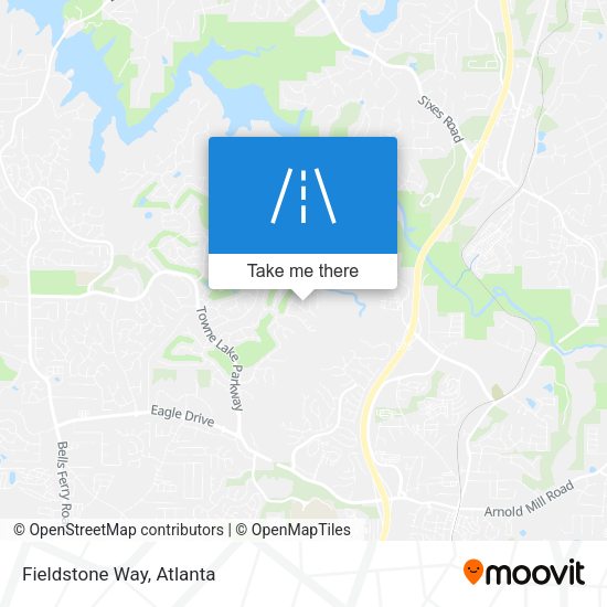 Mapa de Fieldstone Way
