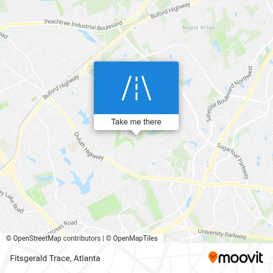 Fitsgerald Trace map