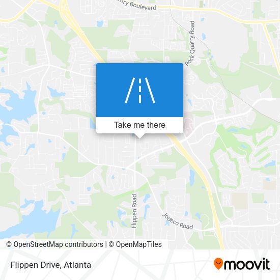 Mapa de Flippen Drive