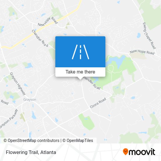 Mapa de Flowering Trail