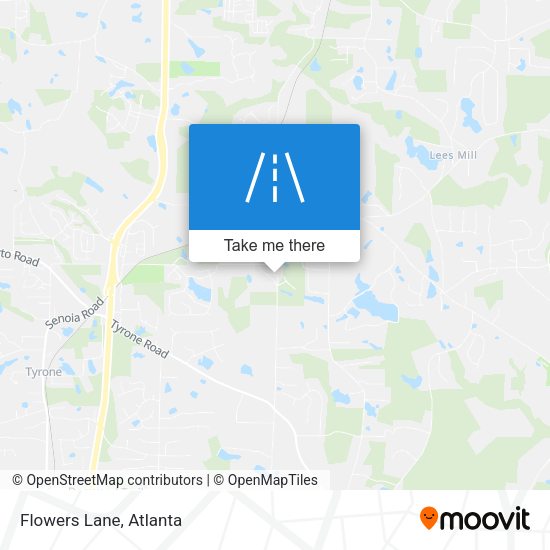 Mapa de Flowers Lane