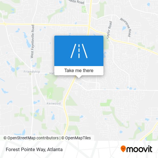 Forest Pointe Way map