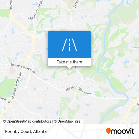 Mapa de Formby Court