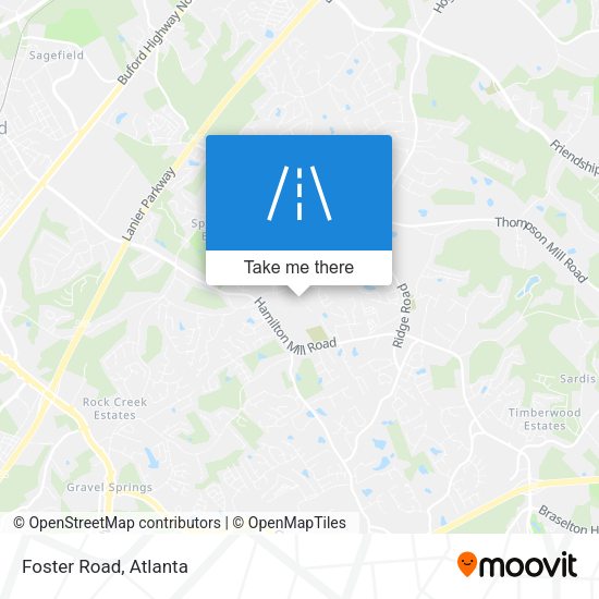 Mapa de Foster Road