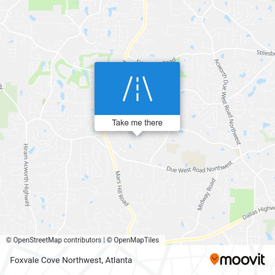 Mapa de Foxvale Cove Northwest