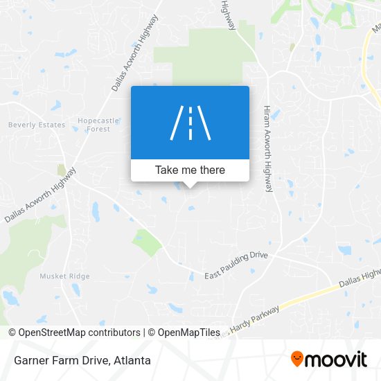 Mapa de Garner Farm Drive