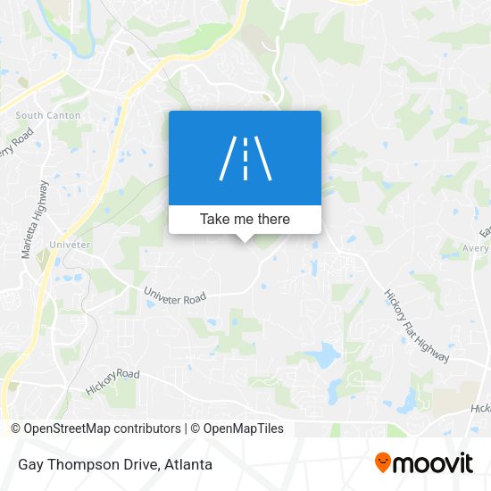 Mapa de Gay Thompson Drive