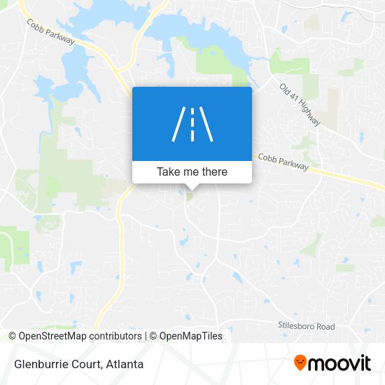 Mapa de Glenburrie Court