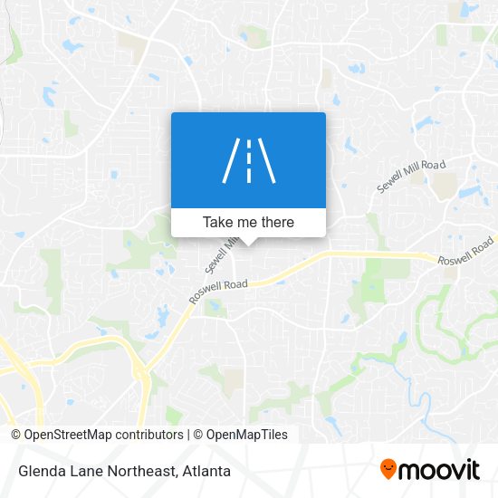 Mapa de Glenda Lane Northeast