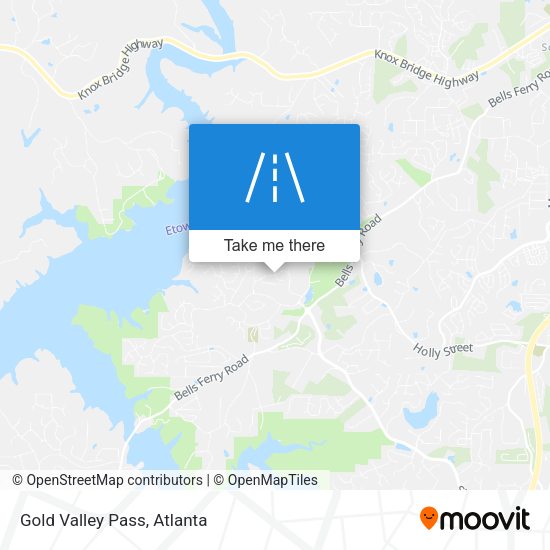 Mapa de Gold Valley Pass