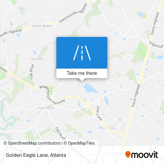 Mapa de Golden Eagle Lane