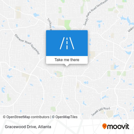 Mapa de Gracewood Drive