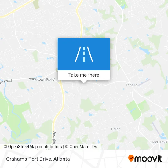 Grahams Port Drive map