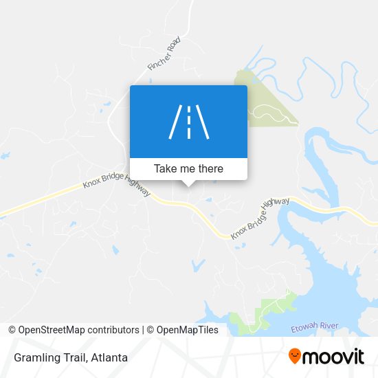 Mapa de Gramling Trail