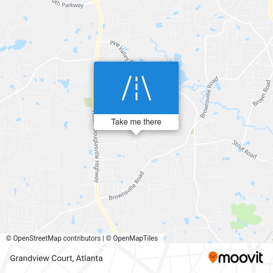Mapa de Grandview Court