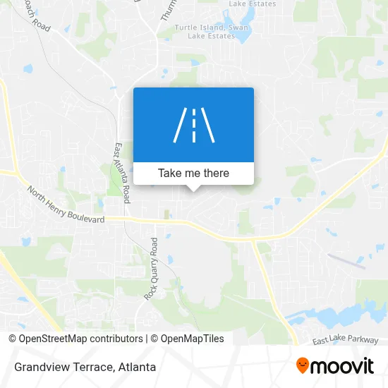 Grandview Terrace map