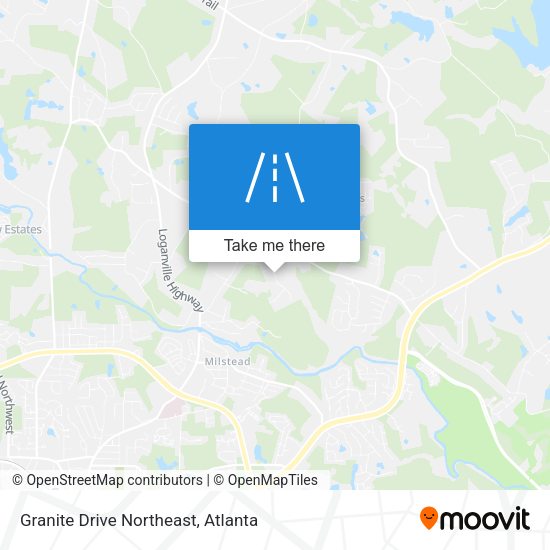 Mapa de Granite Drive Northeast