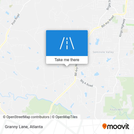 Mapa de Granny Lane