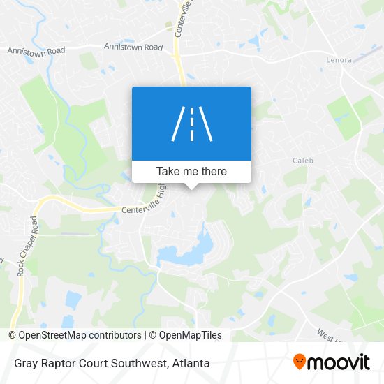 Gray Raptor Court Southwest map