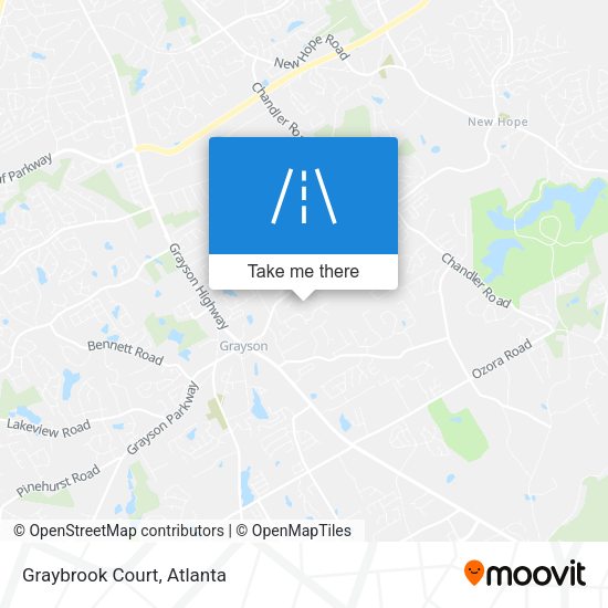 Mapa de Graybrook Court