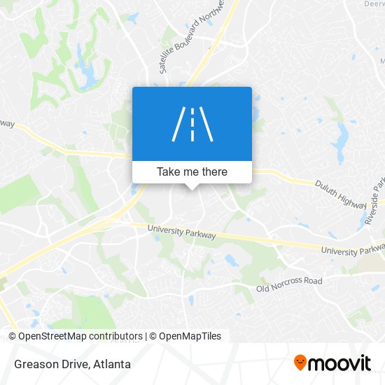 Greason Drive map