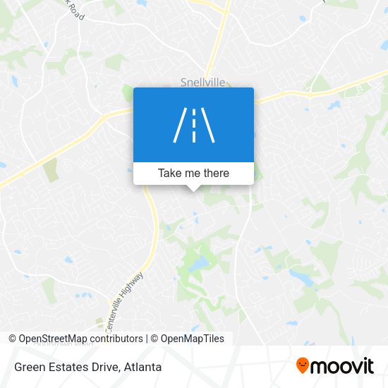 Mapa de Green Estates Drive