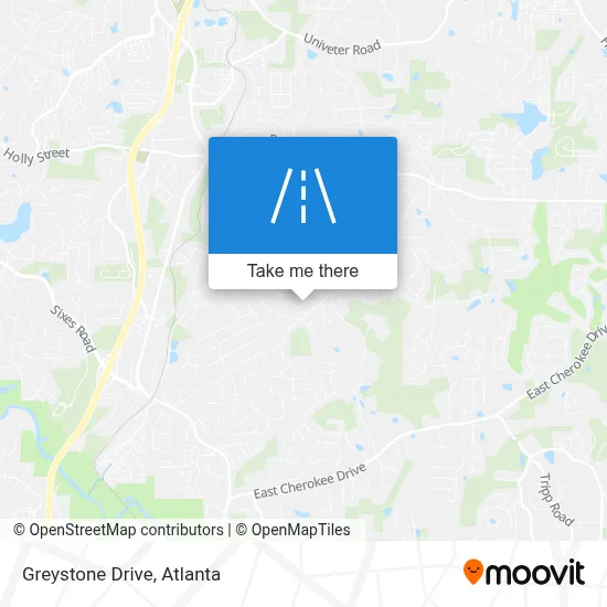 Greystone Drive map