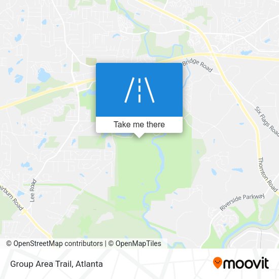 Group Area Trail map