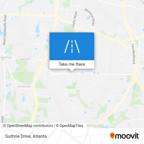 Guthrie Drive map