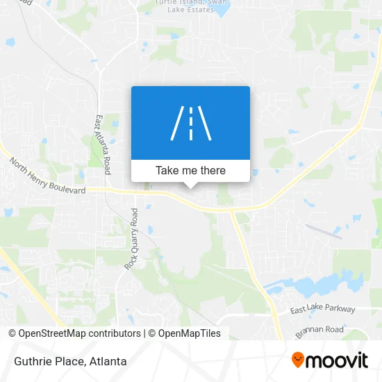 Guthrie Place map