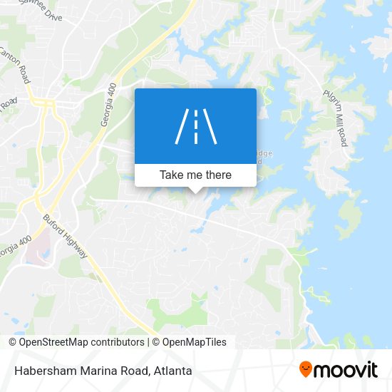 Mapa de Habersham Marina Road
