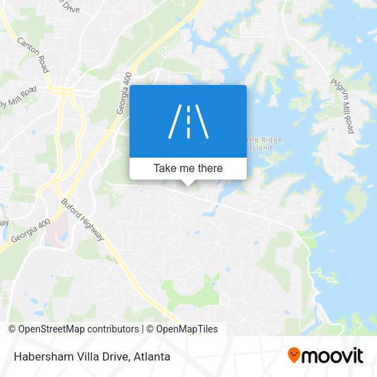 Mapa de Habersham Villa Drive
