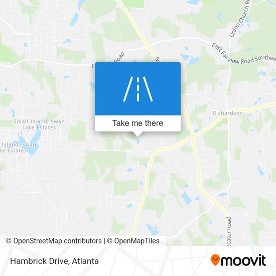 Hambrick Drive map