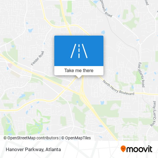 Hanover Parkway map