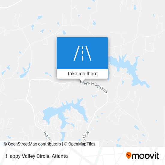 Happy Valley Circle map
