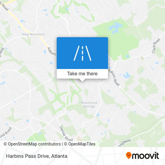 Mapa de Harbins Pass Drive