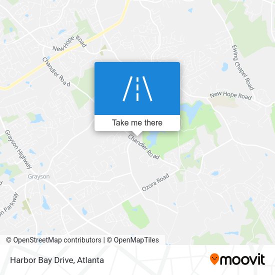 Mapa de Harbor Bay Drive