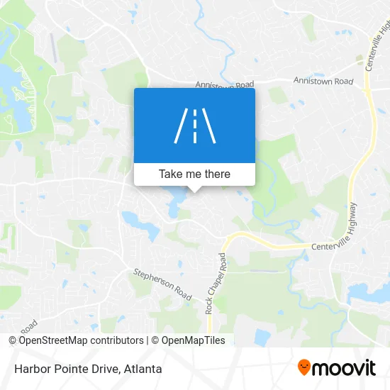 Harbor Pointe Drive map