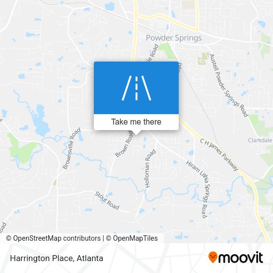 Mapa de Harrington Place